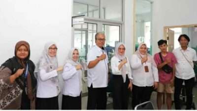 Kunjungan Kemensos RI dan Dinsos Lampung ke RSUD Abdul Moeloek Lihat Bayi Kembar Siam