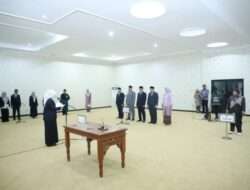 Rektor Lantik Sejumlah Pejabat Kampus