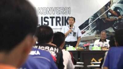 Konsisten Percepat Pertumbuhan Ekosistem KLBB, PLN Kembali Gelar Pelatihan Konversi Motor Listrik di SMK Lampung