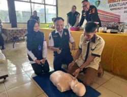 Sopir Dilatih  Biddokes Polda  Buat Pertolongan Gawat Darurat Di Jalan
