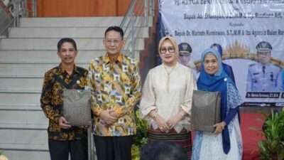 Ketua DPRD Pringsewu Suherman Hadiri Pisah Sambut PJ Bupati dan PJ Ketua TP PKK Pringsewu 2022-2024