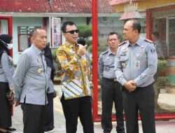 Karoren Ida Asep Somara Tinjau Pelayanan Publik Di Lima UPT Pemasyarakatan Bandar Lampung