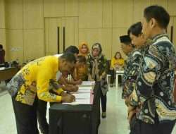 Bupati Lamteng Buka Acara Fakta Intergritas dan Bimbingan Teknis Pilkada Tahun 2024