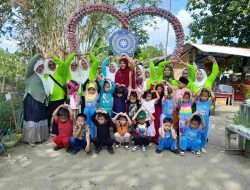 Inovasi Pertamina Membangun Generasi Peduli Lingkungan melalui Edukasi Pertanian Berkelanjutan Sejak Dini kepada PAUD Girimaya Bukit Besar