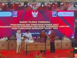 Usai Mendapatkan Nomor Urut, Berikut Visi Paslon Gubernur dan Wakil Gubernur Lampung