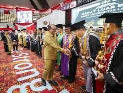 Dies Natalis Unila ke-59, Pj. Gubernur Lampung Dorong Unila Jadi Institusi yang “Be Strong”