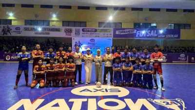 Pertandingan Liga Futsal Antar Pelajar SMA AXIS Nation Cup 2024 Kembali Digelar Di Kota Bandar Lampung