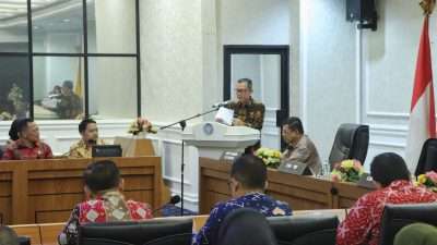 Sekdaprov Lampung Pimpin Diskusi Terarah Penyusunan Konsep Naskah Akademik RUU Perkotaan di Provinsi Lampung