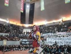 Rektor Unila Prof. Lusmeilia Buka Kegiatan Parade Mahasiswa Unila 2024