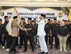 IJP Lampung Dikukuhkan, Gubernur Dorong Sinergi Jurnalis dan Pemerintah