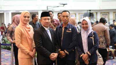 IWO Lampung Hadiri Pelantikan Sekdaprov, Marindo Kurniawan