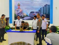 Ditlantas Polda Lampung Inisiasi MoU Uji Emisi, Dorong Udara Bersih dan Masyarakat Sehat