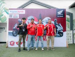 Honda Convoy Merdeka 2025 Meriahkan Hari Kemerdekaan di Bandar Lampung