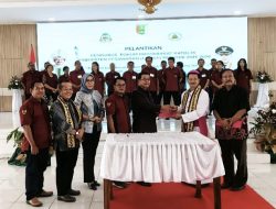 Hadiri Pelantikan Pengurus FMKKP, Anggota DPRD Kabupaten Pesawaran Evi Susiana: Ciptakan keharmonisan Antar Umat Beragama