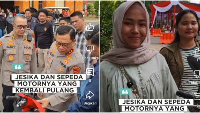 Kapolda Lampung, Irjen Pol. Helmy Santika, dalam konferensi pers pengungkapan hasil Operasi Sikat Krakatau 2025, Senin (18/8/2025).