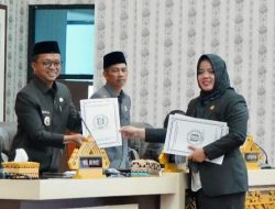 DPRD Pringsewu Rapat Paripurna Rekomendasi Hasil LKPJ Kepala Daerah Tahun 2024