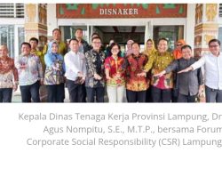Lampung Serius Atasi Masalah Ketenagakerjaan, Dinas Tenaga Kerja Gandeng Forum CSR