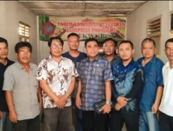 Wakil Ketua Komisi III DPRD Pringsewu, Rusmanto, Serap Aspirasi Bersama Wartawan Di Kantor FKWKP