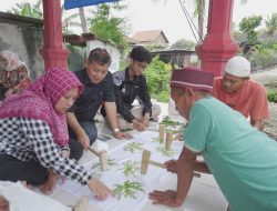 UBL Kembangkan Terapi Bagi  Alumni ODGJ Ponpes Jolo Sutra Lampung Tengah Melaui Pelatihan Ecoprint Teknik Pukul