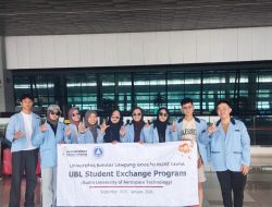 UBL Kirim Mahasiswa Ikuti Program Student Exchange ke Guilin University of Aerospace Technology, China