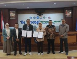 PT Pegadaian Tandatangani Nota Kesepahaman Dengan Unila, Tingkatkan Literasi Keuangan