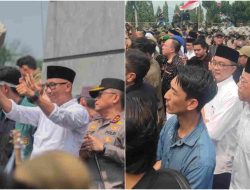 Dr. Agus Nompitu Apresiasi Unjuk Rasa Damai di Depan Gedung DPRD Provinsi Lampung