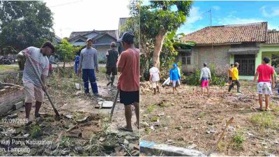 Forum Pemuda Pemudi Jogja (FPPJ) Way Panji Lamsel Gerakkan Jumber, Peduli Kebersihan Lingkungan