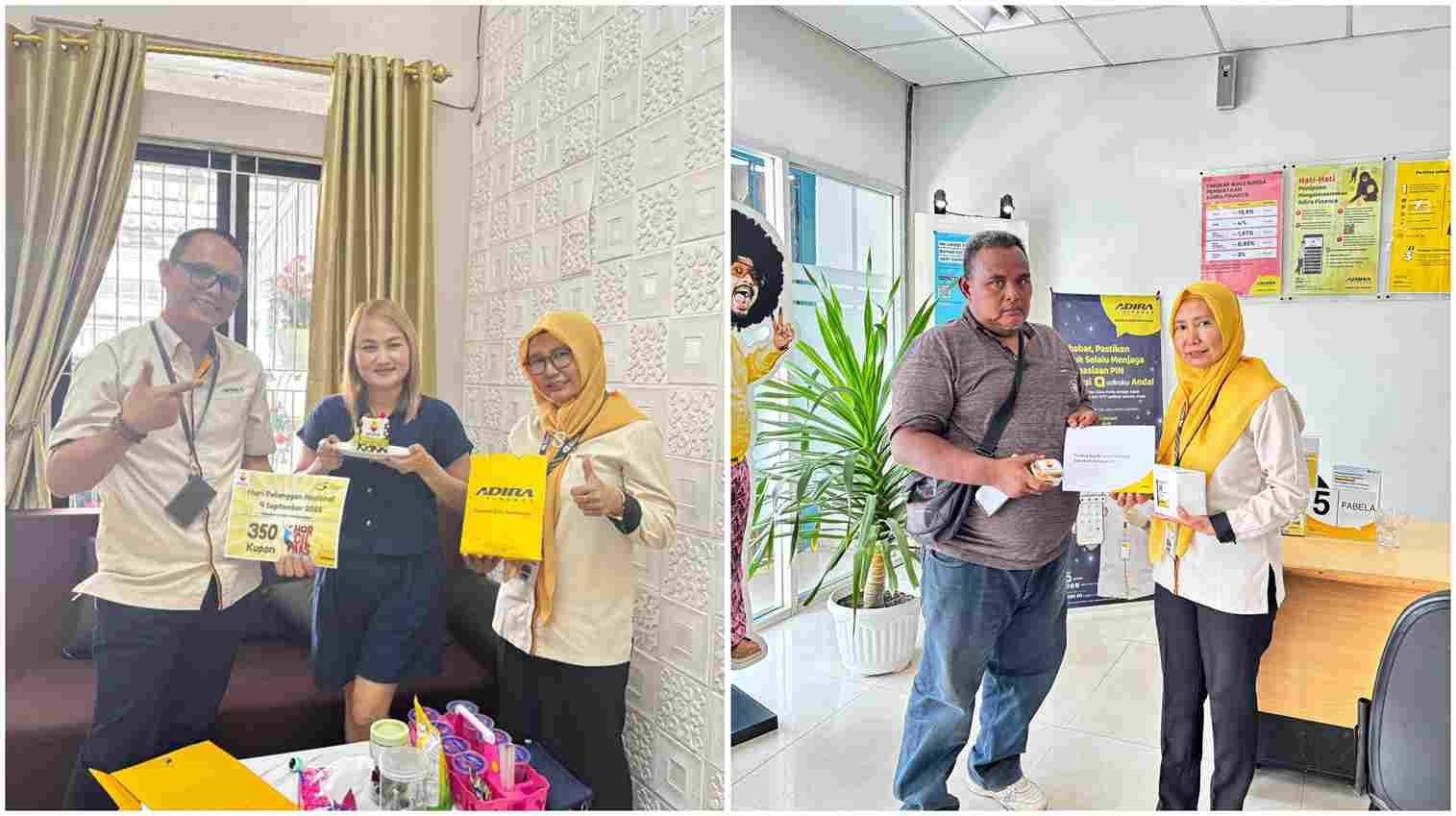 Harpelnas 2025 Adira Finance Cabang Bandar Jaya "Terima Kasih Sahabat" 