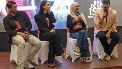 Arya Saloka, Yasmine Napper, Giorgino Abraham, dan Ria Ricis, Pemain Series Balas Dendam Istri yang Tak Dianggap, Temu Fans di Lampung