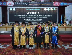 Kisah Omar, Wisudawan Asal Yaman yang Selesaikan Studi Magister di Unila