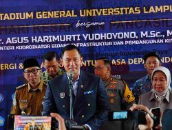 Menko AHY dan Gubernur Mirza Ajak Mahasiswa Unila Jadi Generasi Pemimpin yang Inovatif dan Berkarakter