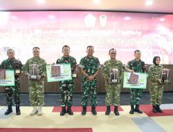 Kabupaten Lampung Tengah kembali Mencatatkan Prestasi Ditingkat Nasional Melalui Program Tentara Manunggal Membangun Desa (TMMD) ke-125