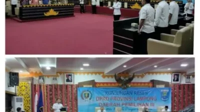 DPRD Lampung Gelar Reses Bersama di Kota Metro