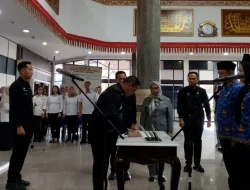 Sekretaris DPRD Lampung Lantik 78 ASN/P3K