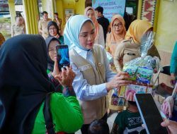 Tim Pembina Posyandu Lampung Salurkan Bantuan Susu, Dukung Gerakan Nasional Cegah Stunting