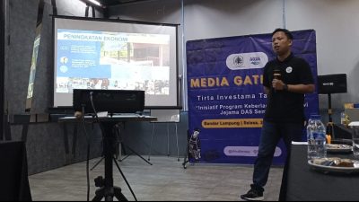 CSR Coordinator PT Tirta Investama Tanggamus, Radhitya Putra,