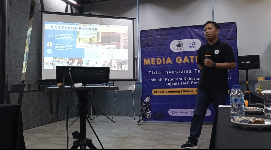 CSR Coordinator PT Tirta Investama Tanggamus, Radhitya Putra,