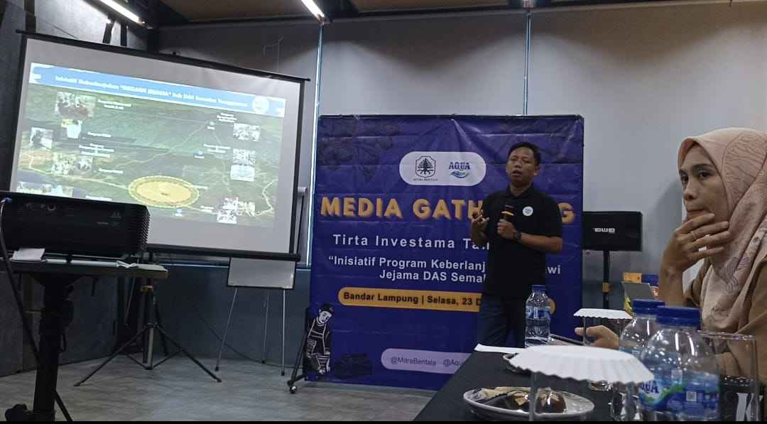 CSR Coordinator PT Tirta Investama Tanggamus, Radhitya Putra