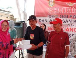 Anggota DPRD Kota Bandar Lampung Wiwik Anggraini Sosialisasi Ideologi Pancasila di Kelurahan Jagabaya II