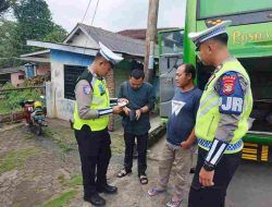 Pelaksanaan hari ke 12 Ops Patuh Krakatau 2026, Satgas Preventif kunjungi Sekolah dan Pool Bus