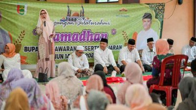 Silaturahmi Ramadhan Sekaligus Peninjauan Pasar Murah dan Bazar Ramadhan di Kecamatan Tegineneng