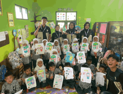 Mahasiswa KKNT Universitas Alma Ata Gelar Lomba Mewarnai di TK Masyitoh III Bantul, Jadi Penutup Pengabdian