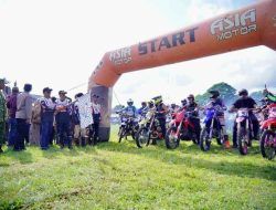 Bupati Pringsewu Lepas Peserta Trail Adventure Kemprus 2026