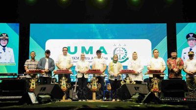 Lampung Timur Perkuat Ekonomi Desa Lewat Festival UMKM dan Pasar 1001 Malam