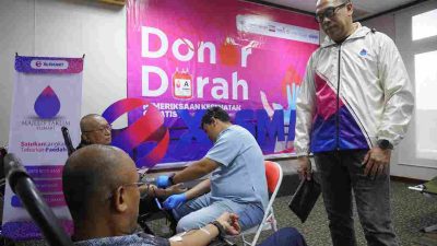 Rayakan Satu Tahun Perjalanan* *XLSMART Gelar Cek Kesehatan dan Donor Darah Kumpulkan 130 Kantong