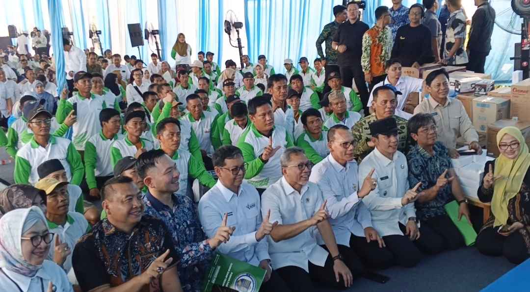 Rembuk Tani di Kec. Penengahan, Kab. Lampung Selatan, Provinsi Lampung, Jumat (8/5/2026).