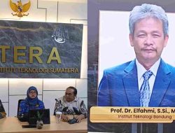 Prof. Dr. apt. Elfahmi, S.Si., M.Si. Resmi Terpilih Sebagai Rektor Institut Teknologi Sumatera (ITERA) Untuk Periode 2026–2030