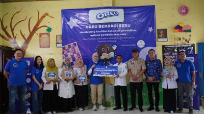 ”OREO Berbagi Seru” Hadir dengan Edukasi dan Alat Pembelajaran Seru untuk  Perkuat Sosialisasi “Lima Pilar Pendidikan Karakter” di Tulang Bawang Barat