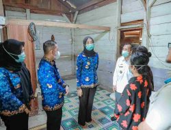 Tinjau Langsung Rumah Penyintas TBC di Tulang Bawang, Wagub Jihan Nurlela Berharap Renovasi melalui Program Bantuan BSPS dapat Mewujudkan Hunian yang Layak dan Sehat