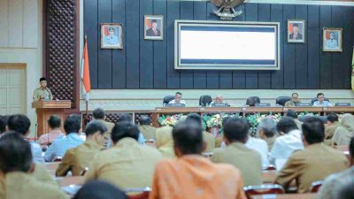 Gubernur Rahmat Mirzani Djausal Pimpin Rakor Peningkatan Produksi Pangan, Pemerintah Pusat Tetapkan Target Luas Panen Lampung 850 Ribu Hingga 1 Juta Hektare per Tahun